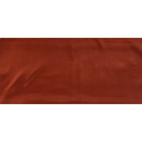 Rust Red Wild Rag Large Scarf 35x35" Satin Western Accessory Cowgirl or Cowboy - Picture 7 of 8